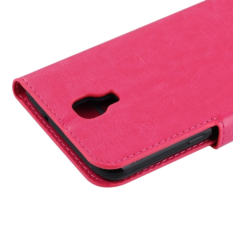 For LG X Screen Crazy Horse Texture Horizontal Flip PU Leather Case with Holder & Card Slots & Wallet