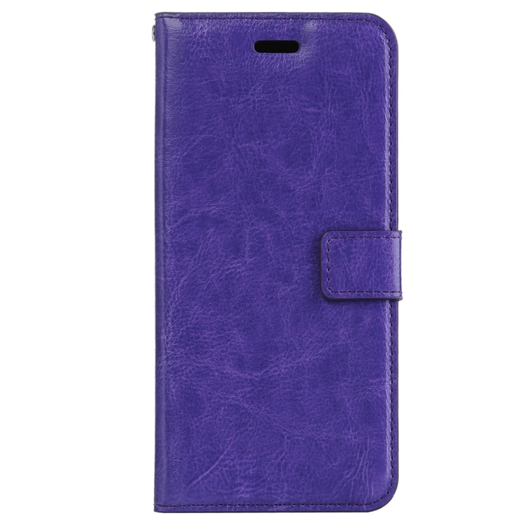 For LG X Screen Crazy Horse Texture Horizontal Flip PU Leather Case with Holder & Card Slots & Wallet