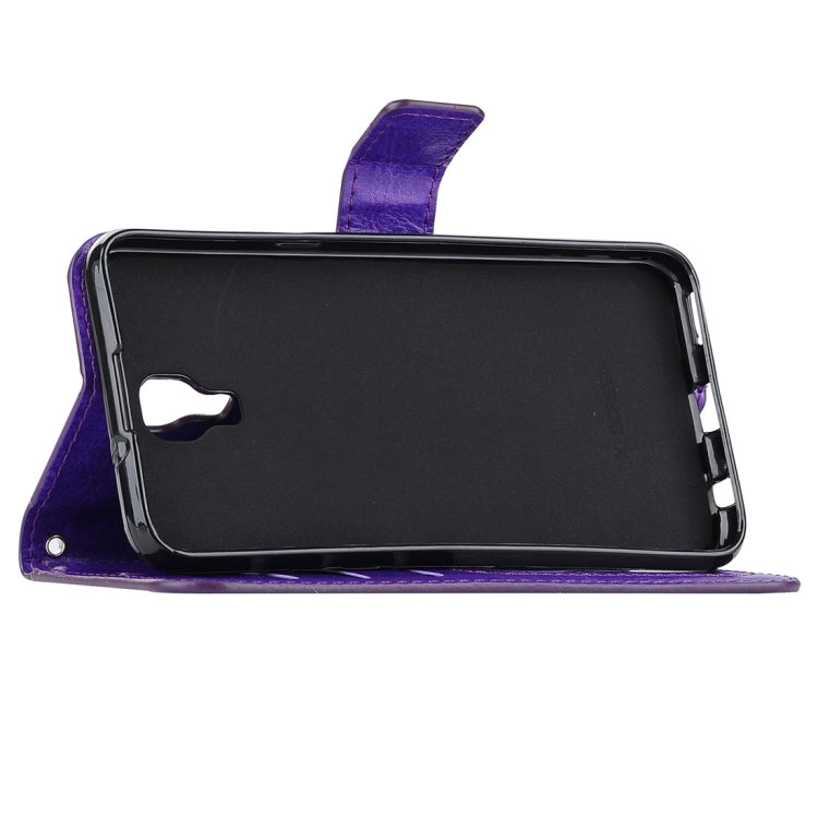 For LG X Screen Crazy Horse Texture Horizontal Flip PU Leather Case with Holder & Card Slots & Wallet