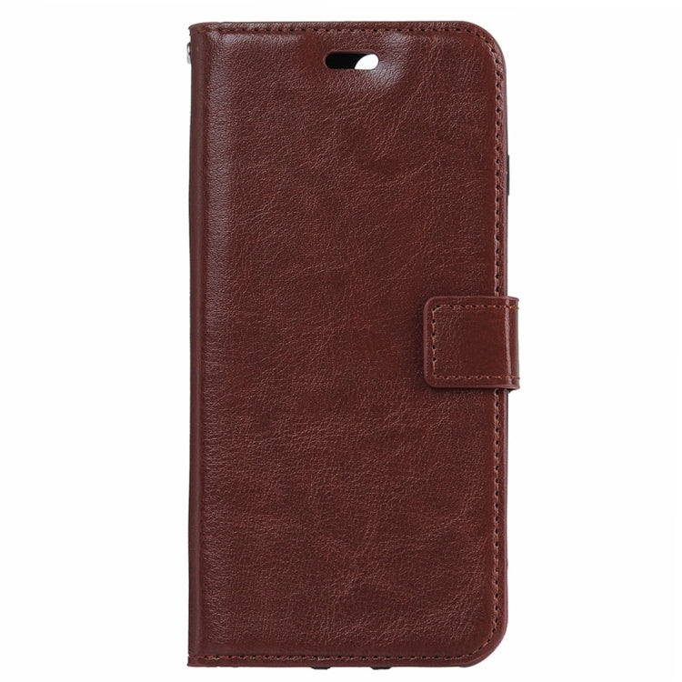 For LG X Screen Crazy Horse Texture Horizontal Flip PU Leather Case with Holder & Card Slots & Wallet