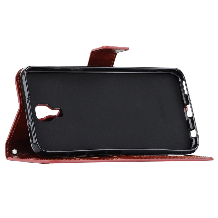 For LG X Screen Crazy Horse Texture Horizontal Flip PU Leather Case with Holder & Card Slots & Wallet