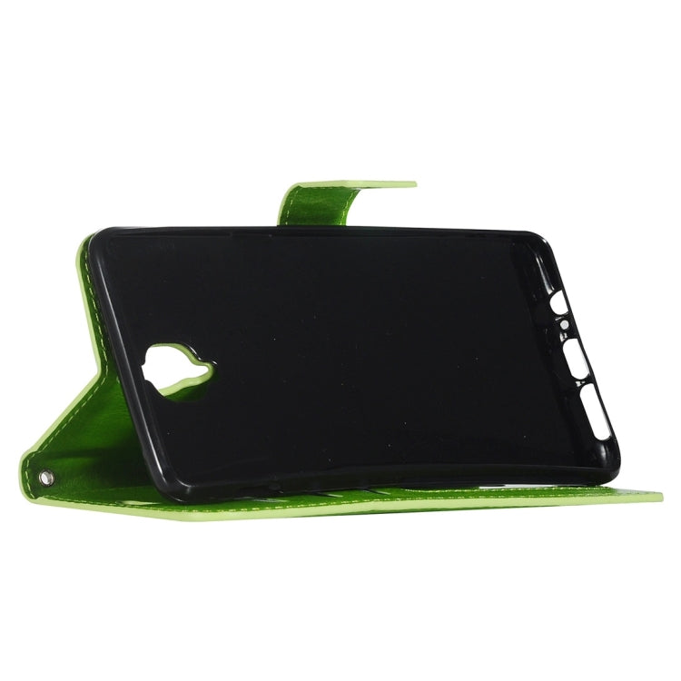 For OnePlus 3 Crazy Horse Texture Horizontal Flip PU Leather Case with Holder & Card Slots & Wallet