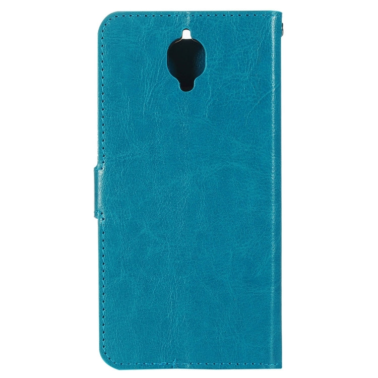 For OnePlus 3 Crazy Horse Texture Horizontal Flip PU Leather Case with Holder & Card Slots & Wallet