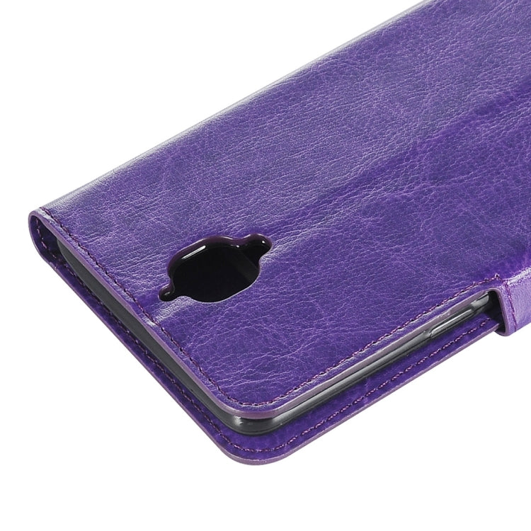 For OnePlus 3 Crazy Horse Texture Horizontal Flip PU Leather Case with Holder & Card Slots & Wallet