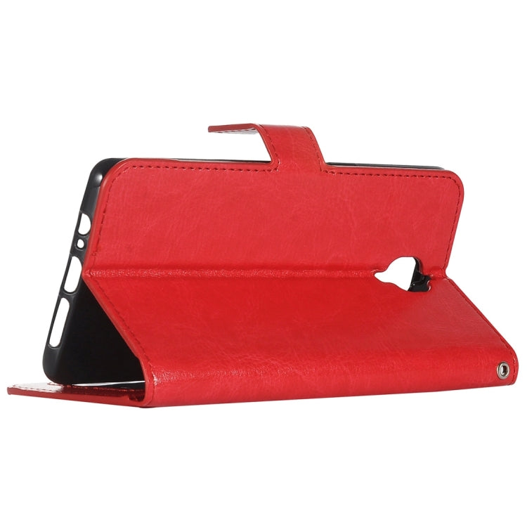 For OnePlus 3 Crazy Horse Texture Horizontal Flip PU Leather Case with Holder & Card Slots & Wallet