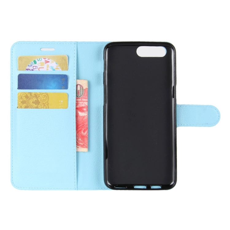 For OnePlus 5 Litchi Texture Horizontal Flip Leather Case with Holder & Card Slots & Wallet