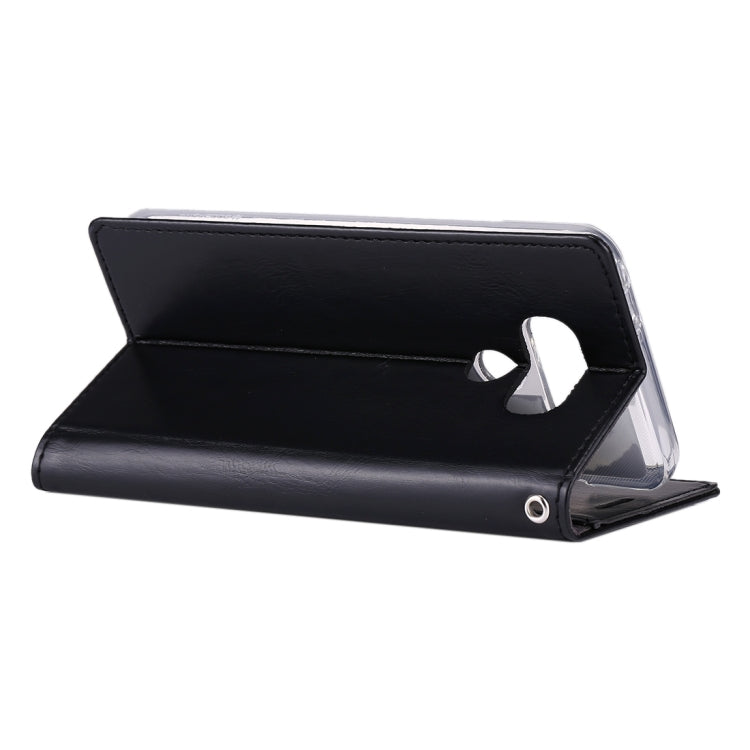 GOOSPERY BLUE MOON for LG G6 Crazy Horse Texture Horizontal Flip Leather Case with Card Slots & Wallet & Holder