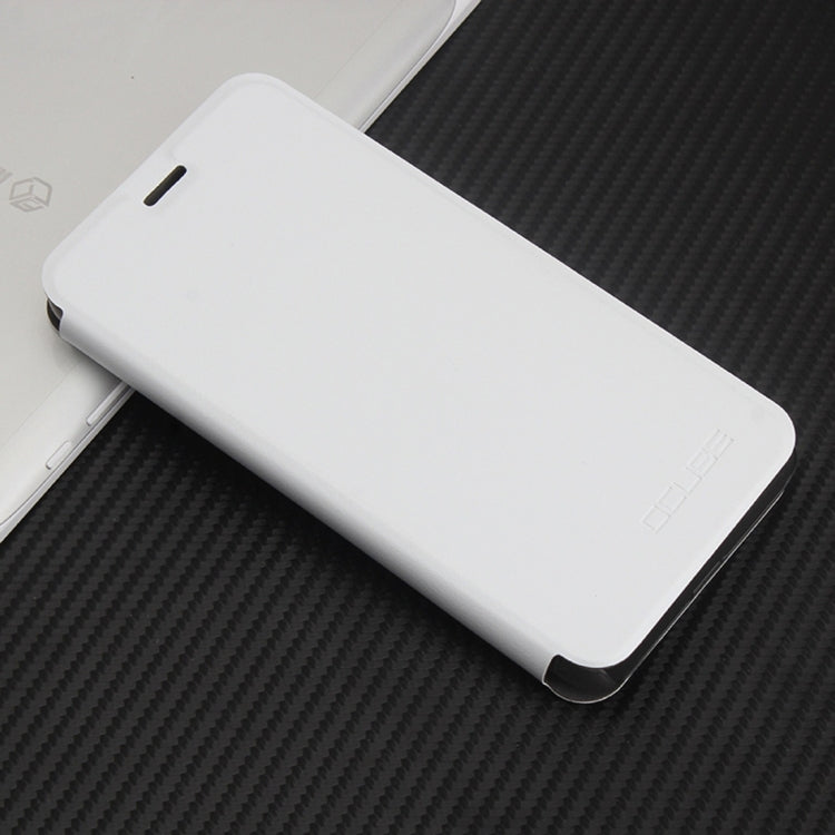 OCUBE for DOOGEE MIX (MPH1920, MPH1925) Spring Texture Horizontal Flip Leather Case with Holder (White)