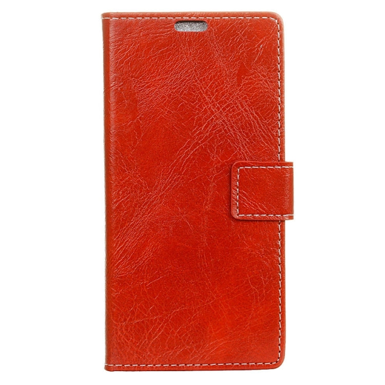 For LG Q6 Retro Crazy Horse Texture Horizontal Flip Leather Case with Holder & Card Slots & Wallet & Photo Frame