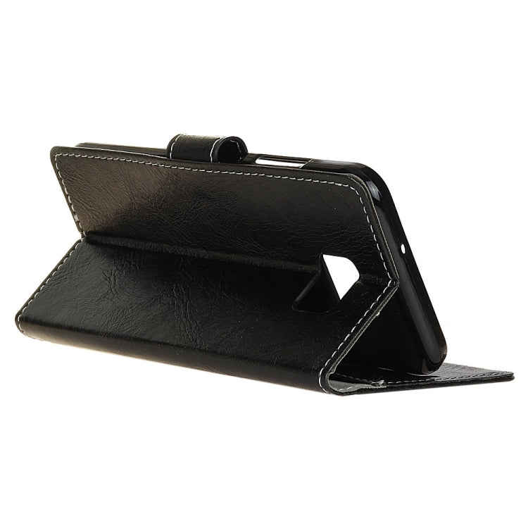 For Asus ZenFone V V520KL Retro Crazy Horse Texture Horizontal Flip Leather Case with Holder & Card Slots & Wallet & Photo Frame