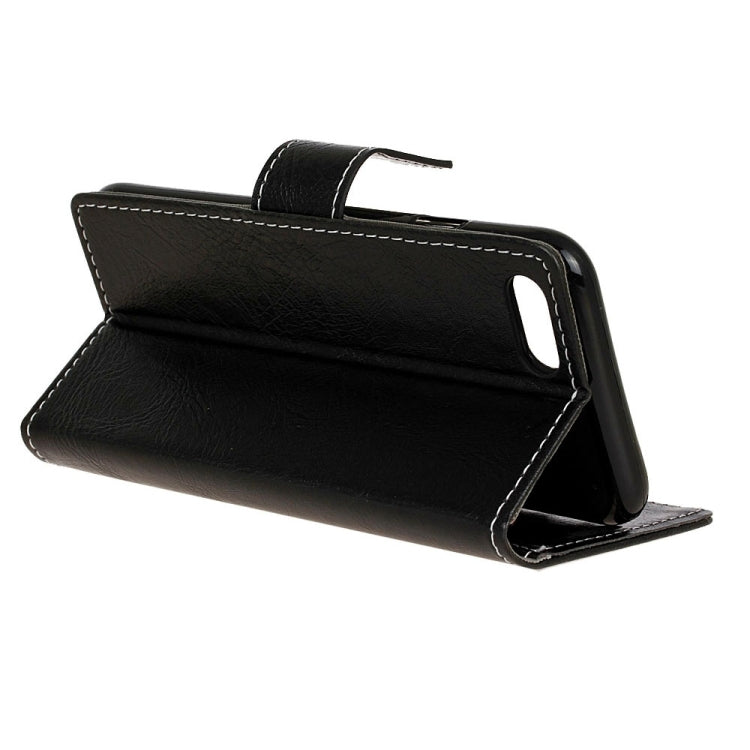 For Asus ZenFone 4 ZE554KL Retro Crazy Horse Texture Horizontal Flip Leather Case with Holder & Card Slots & Wallet & Photo Frame