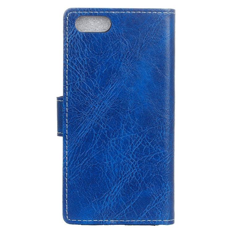 For Asus ZenFone 4 ZE554KL Retro Crazy Horse Texture Horizontal Flip Leather Case with Holder & Card Slots & Wallet & Photo Frame