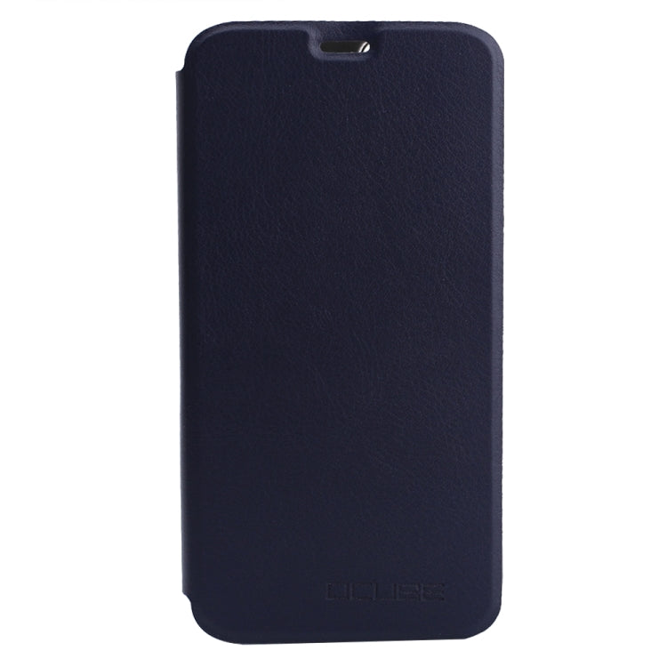 OCUBE for OUKITEL U22 (MPH1798) Spring Texture Horizontal Flip Leather Case with Holder (Dark Blue)