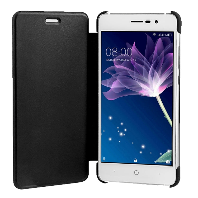 For DOOGEE X10 (MPH1657) Horizontal Flip Leather Case (Black)
