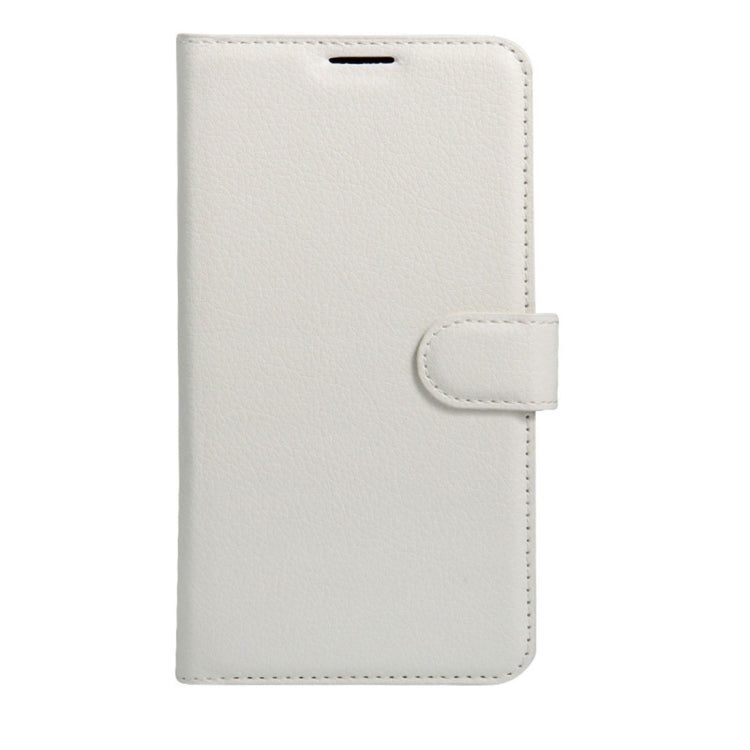 For Alcatel Pixi 4 Plus Power Litchi Texture Horizontal Flip Leather Case with Holder & Card Slots & Wallet