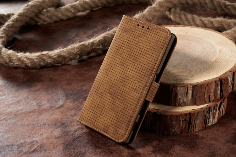 For Sony Xperia X Compact Retro Style Mesh Breathable Horizontal Flip Leather Case with Card Slot & Holder & Wallet