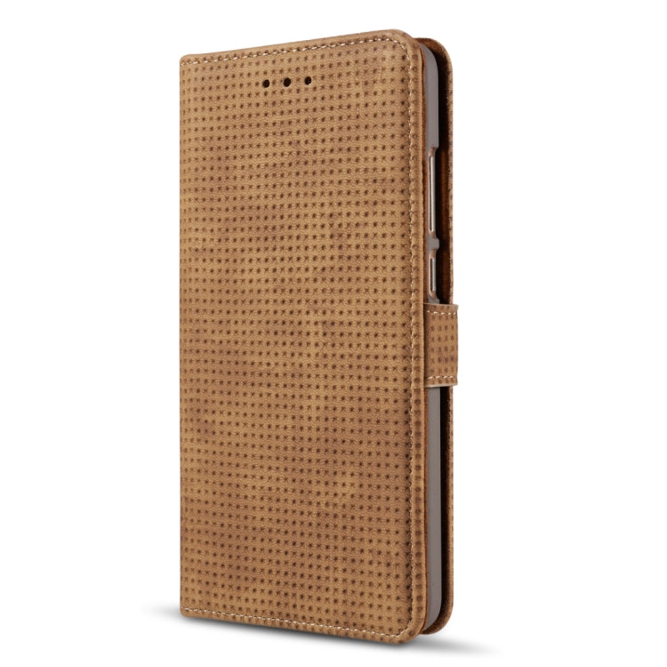 For Huawei Mate 9 Retro Style Mesh Breathable Horizontal Flip Leather Case with Card Slot & Holder & Wallet