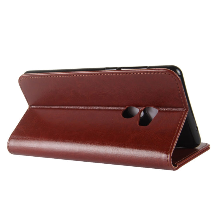 For Xiaomi Mi Mix 2 Crazy Horse Texture Horizontal Flip Leather Case with Holder & Card Slots & Wallet & Photo Frame