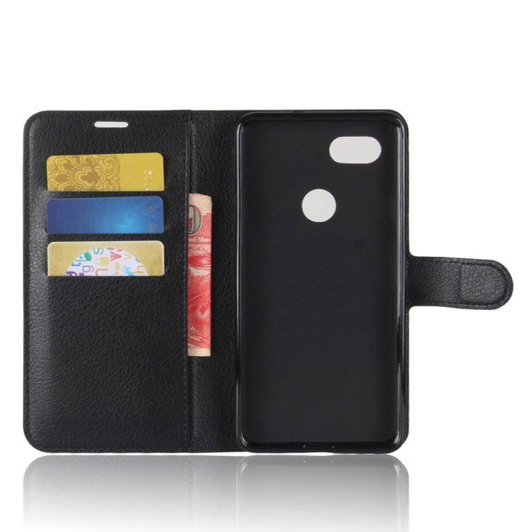 For Google Pixel 2 XL Litchi Texture Horizontal Flip Leather Case with Holder & Card Slots & Wallet