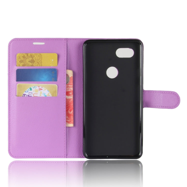 For Google Pixel 2 XL Litchi Texture Horizontal Flip Leather Case with Holder & Card Slots & Wallet