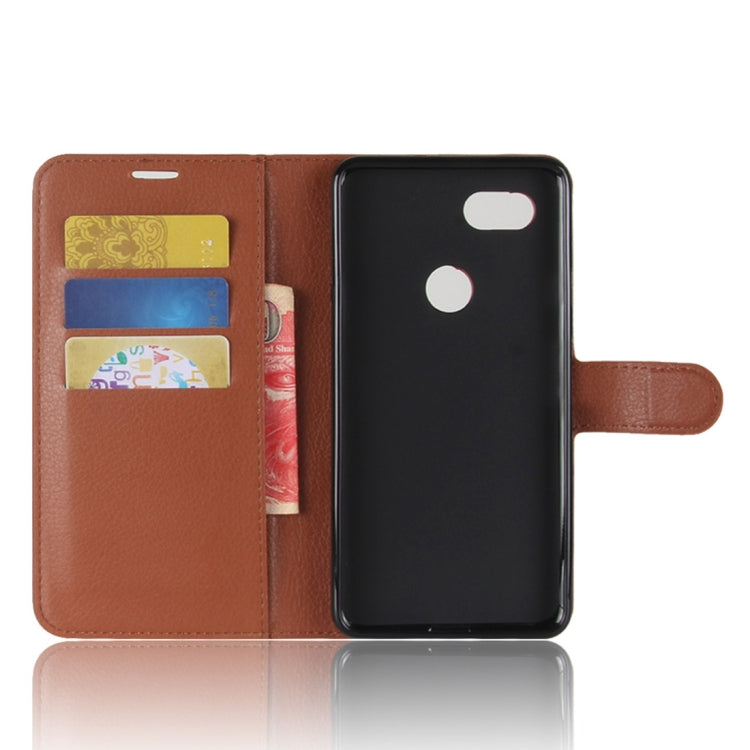 For Google Pixel 2 XL Litchi Texture Horizontal Flip Leather Case with Holder & Card Slots & Wallet