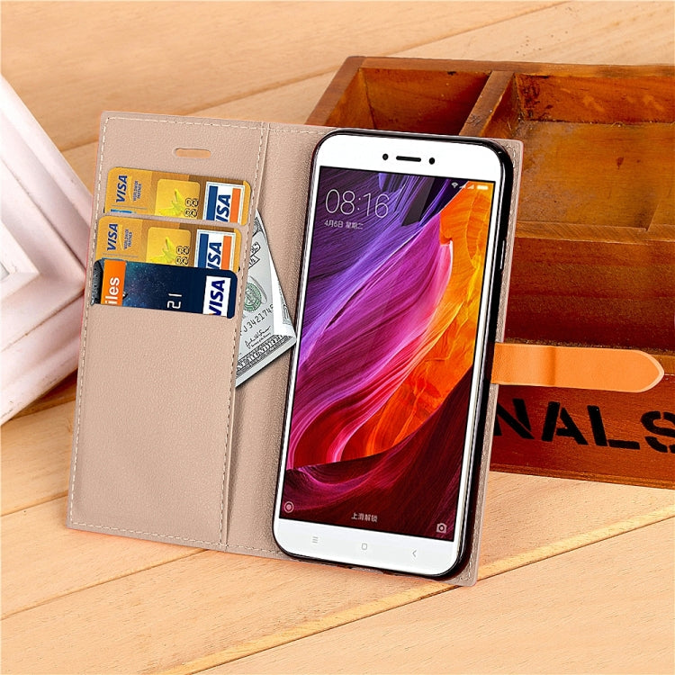 For Xiaomi Redmi Note 4X Buckle Business Horizontal Flip Leather Case with Holder & Card Slots & Wallet
