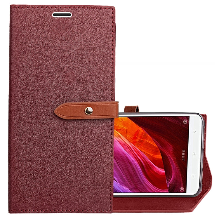 For Xiaomi Redmi Note 4X Buckle Business Horizontal Flip Leather Case with Holder & Card Slots & Wallet