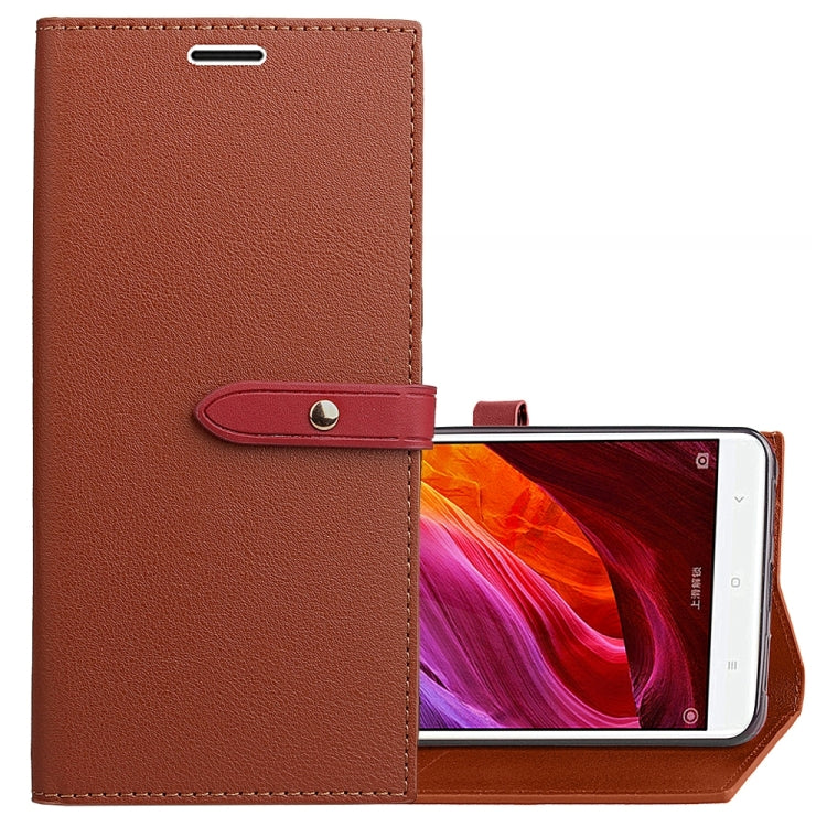 For Xiaomi Redmi Note 4X Buckle Business Horizontal Flip Leather Case with Holder & Card Slots & Wallet