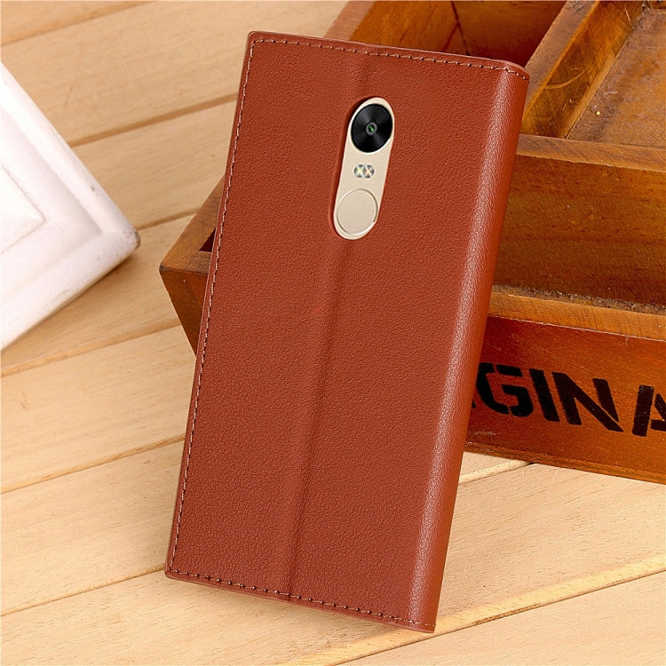 For Xiaomi Redmi Note 4X Buckle Business Horizontal Flip Leather Case with Holder & Card Slots & Wallet