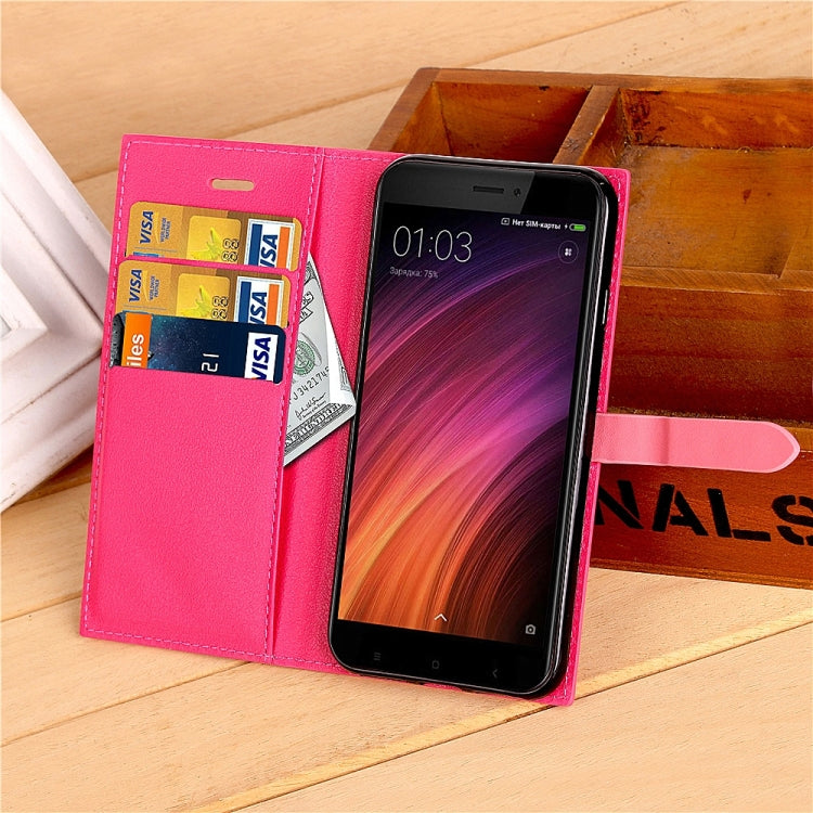 For Xiaomi Redmi 4X Buckle Business Horizontal Flip Leather Case with Holder & Card Slots & Wallet