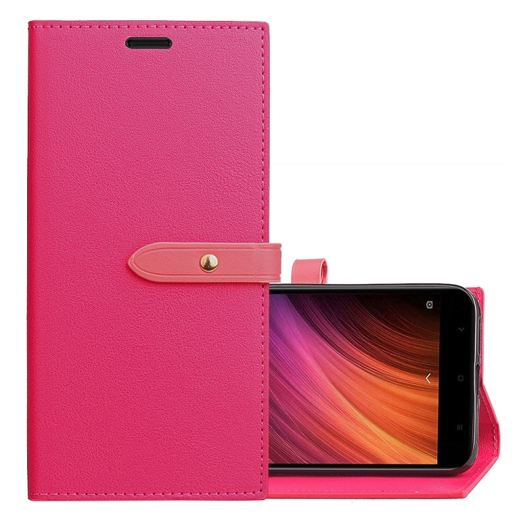 For Xiaomi Redmi 4X Buckle Business Horizontal Flip Leather Case with Holder & Card Slots & Wallet