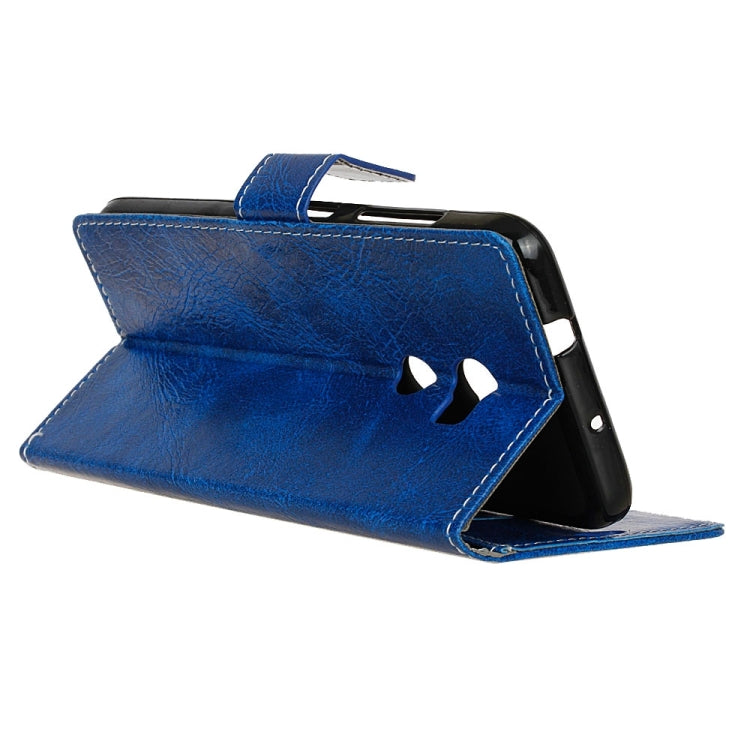 For HTC One X10 Retro Crazy Horse Texture Horizontal Flip Leather Case with Holder & Card Slots & Wallet