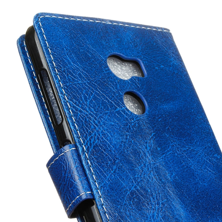 For HTC One X10 Retro Crazy Horse Texture Horizontal Flip Leather Case with Holder & Card Slots & Wallet