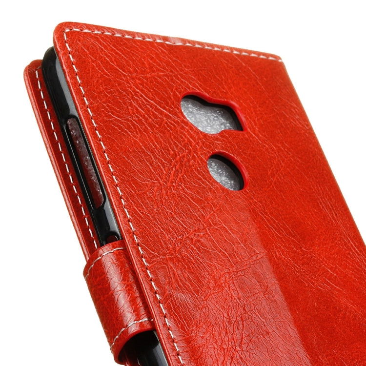 For HTC One X10 Retro Crazy Horse Texture Horizontal Flip Leather Case with Holder & Card Slots & Wallet
