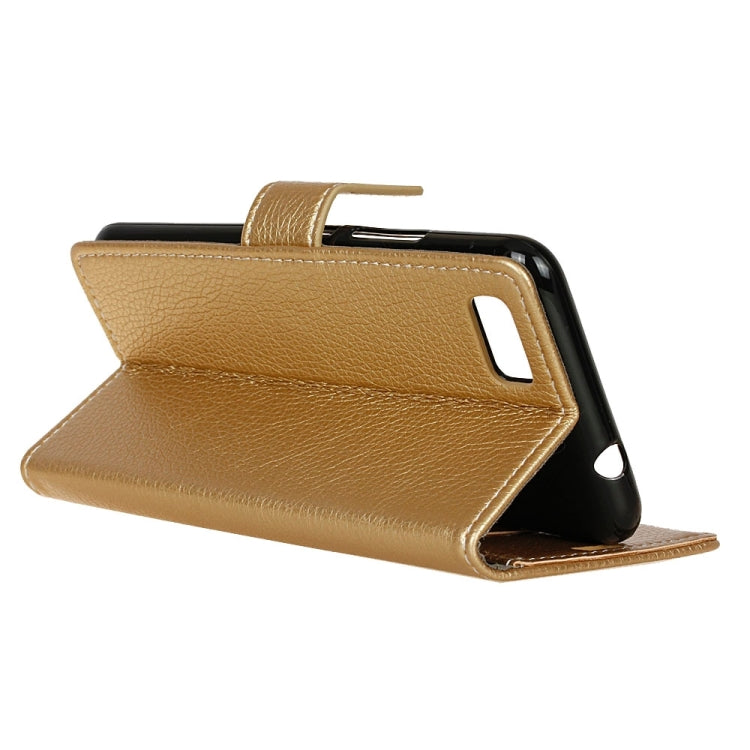 For Asus ZenFone 3s Max (ZC521TL) Litchi Texture Horizontal Flip Leather Case with Holder & Card Slots & Wallet