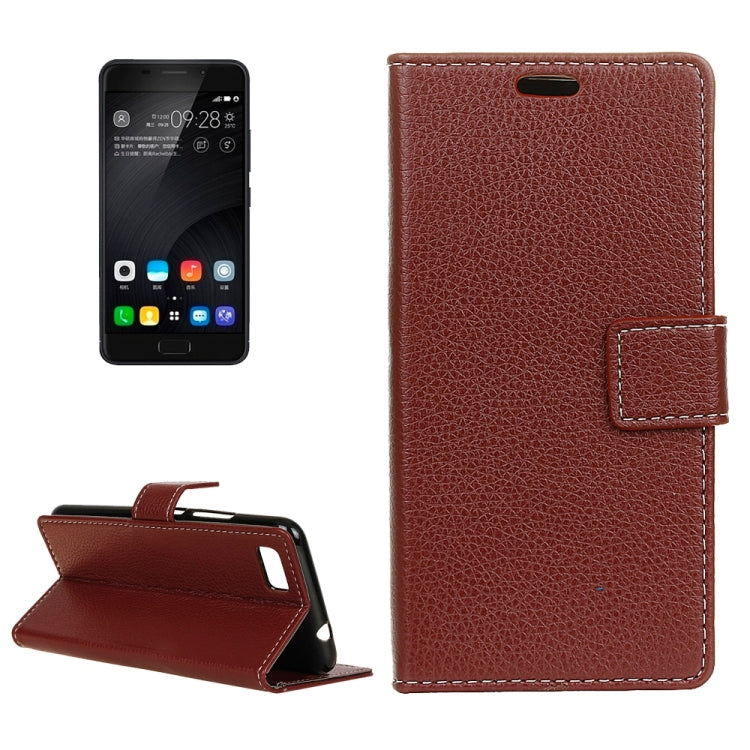 For Asus ZenFone 3s Max (ZC521TL) Litchi Texture Horizontal Flip Leather Case with Holder & Card Slots & Wallet