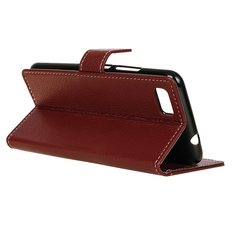 For Asus ZenFone 3s Max (ZC521TL) Litchi Texture Horizontal Flip Leather Case with Holder & Card Slots & Wallet