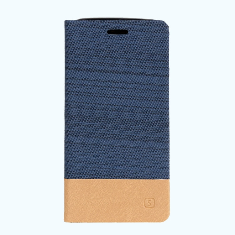 For Motorola Moto G Plus (5th Gen.) Denim Texture Horizontal Flip Leather Case with Holder & Card Slots & Wallet