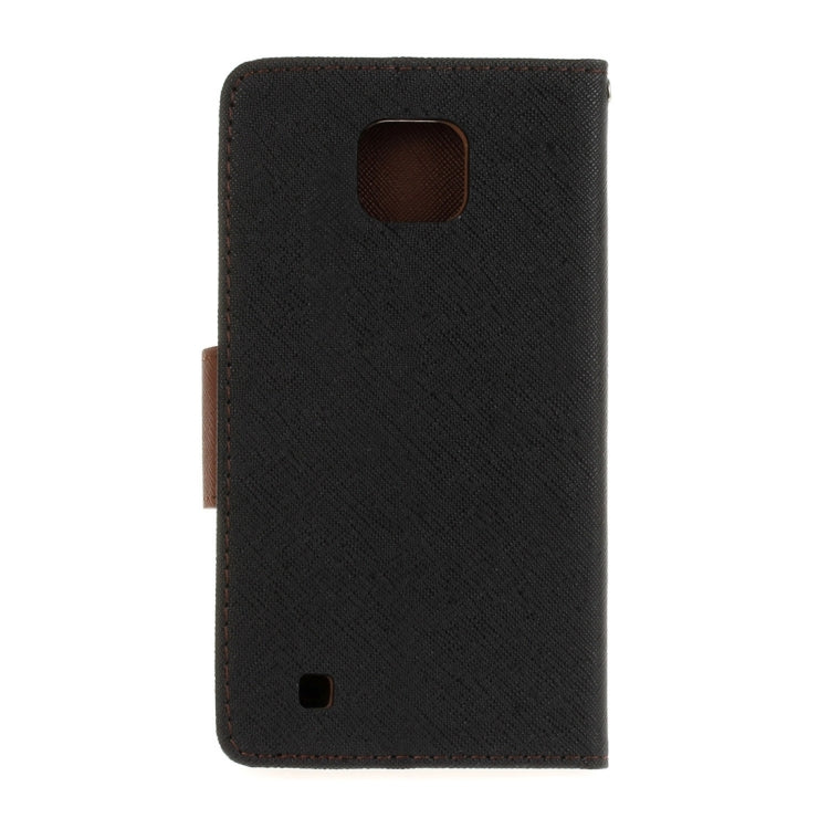For LG X Cam Cross Texture Horizontal Flip Leather Case with Card Slots & Wallet & Holder