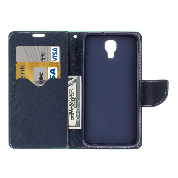 For LG X Screen Cross Texture Horizontal Flip Leather Case with Card Slots & Wallet & Holder