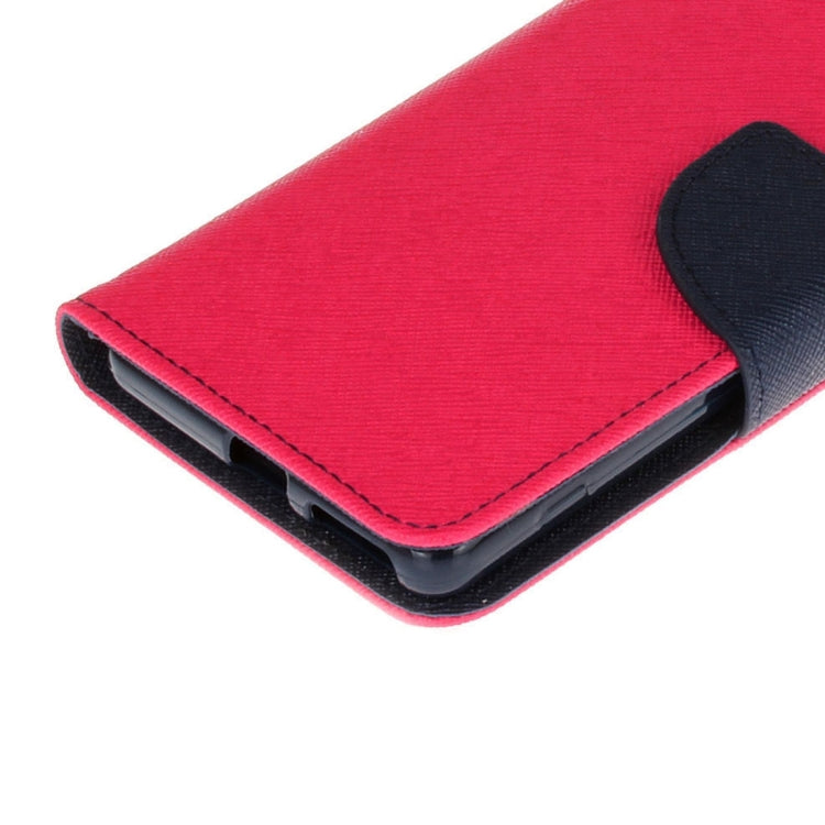 For Sony Xperia X Cross Texture Horizontal Flip Leather Case with Holder & Card Slots & Wallet