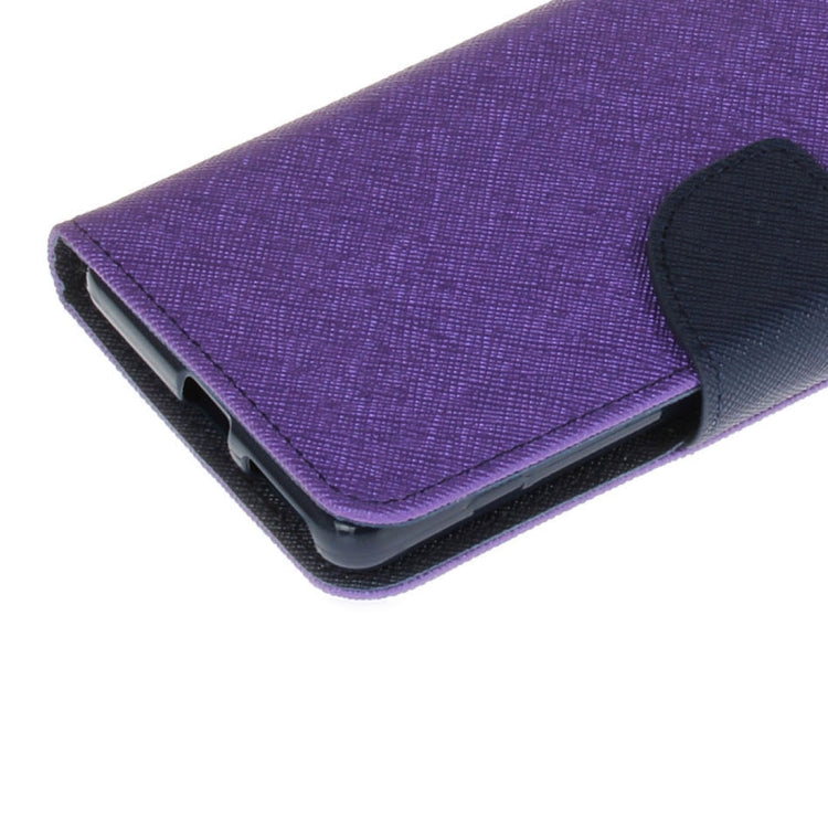 For Sony Xperia X Cross Texture Horizontal Flip Leather Case with Holder & Card Slots & Wallet