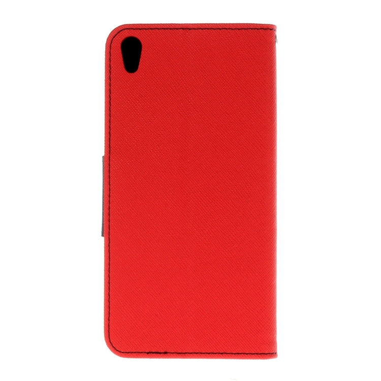 For Sony Xperia X Cross Texture Horizontal Flip Leather Case with Holder & Card Slots & Wallet