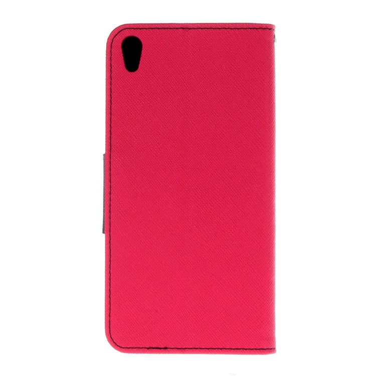 For Sony Xperia XA Cross Texture Horizontal Flip Leather Case with Holder & Card Slots & Wallet