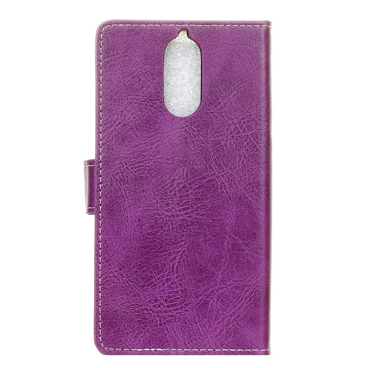 For Doogee Shoot 1 Retro Crazy Horse Texture Horizontal Flip Leather Case with Holder & Card Slots & Wallet & Photo Frame