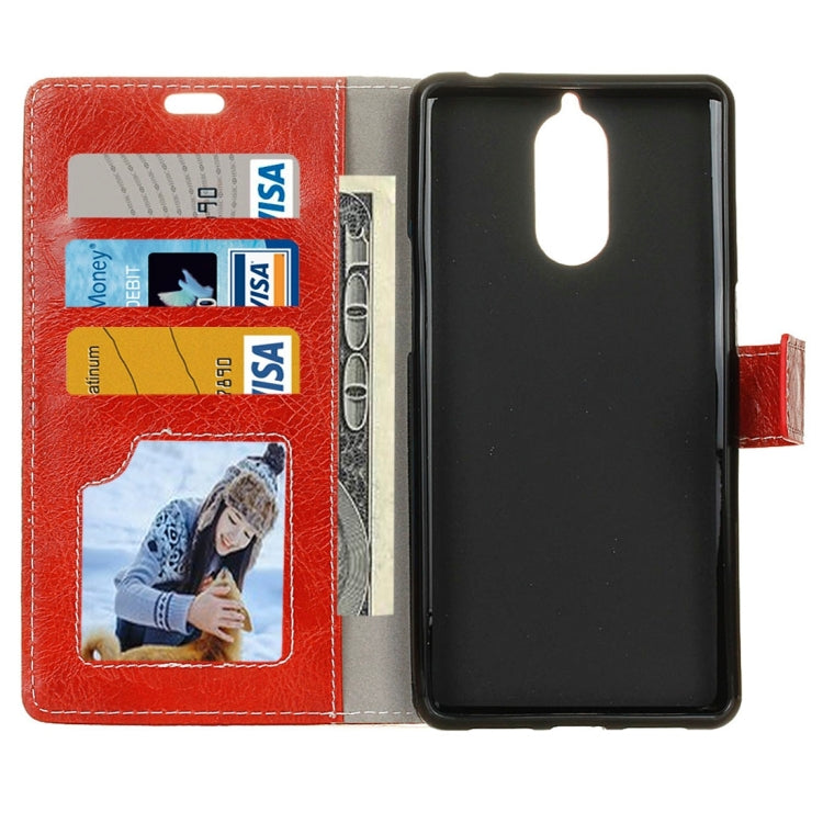 For Doogee Shoot 1 Retro Crazy Horse Texture Horizontal Flip Leather Case with Holder & Card Slots & Wallet & Photo Frame