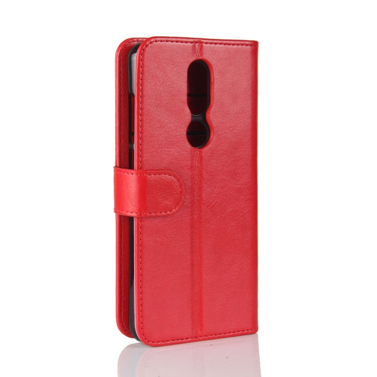 Crazy Horse Texture Horizontal Flip Leather Case for Wiko View Prime, with Holder & Card Slots & Wallet