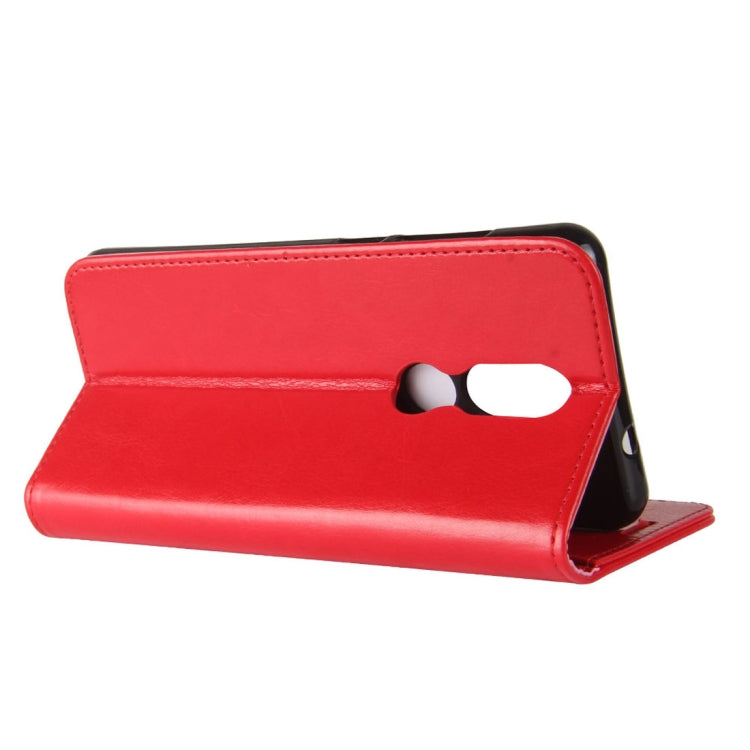 Crazy Horse Texture Horizontal Flip Leather Case for Wiko View Prime, with Holder & Card Slots & Wallet