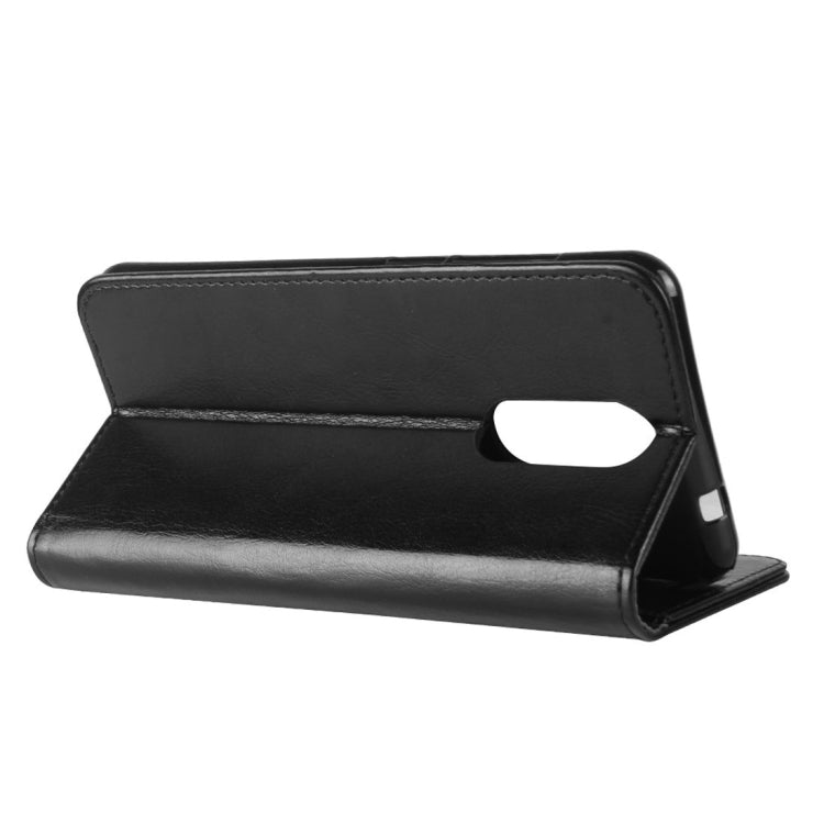 For CUBOT Note Plus Crazy Horse Texture Horizontal Flip Leather Case with Holder & Card Slots & Wallet