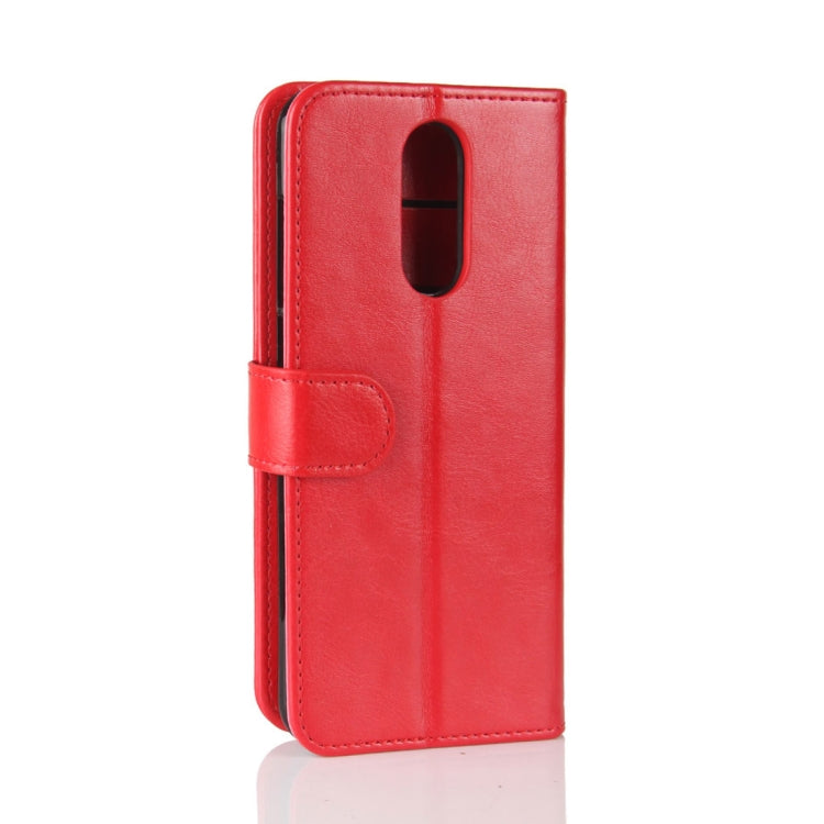 For CUBOT Note Plus Crazy Horse Texture Horizontal Flip Leather Case with Holder & Card Slots & Wallet